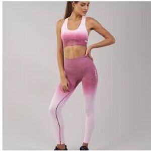 Gymshark energy ombré legging in Beet
